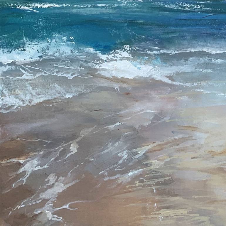 Original Contemporary Seascape Painting by Irina Laube