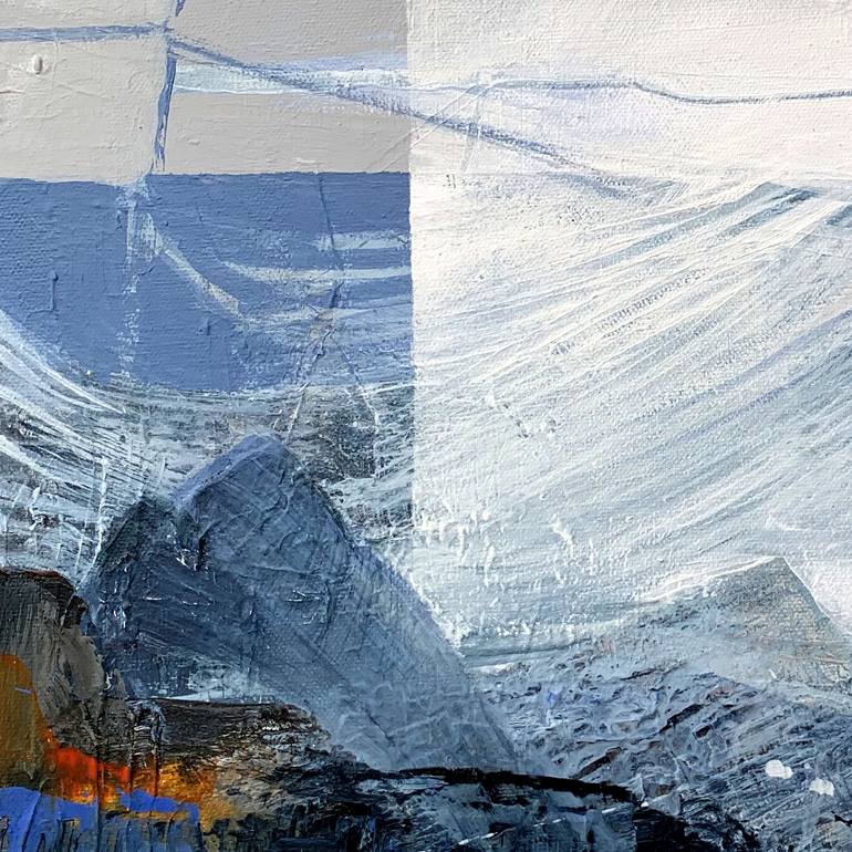 Original Abstract Landscape Painting by Irina Laube