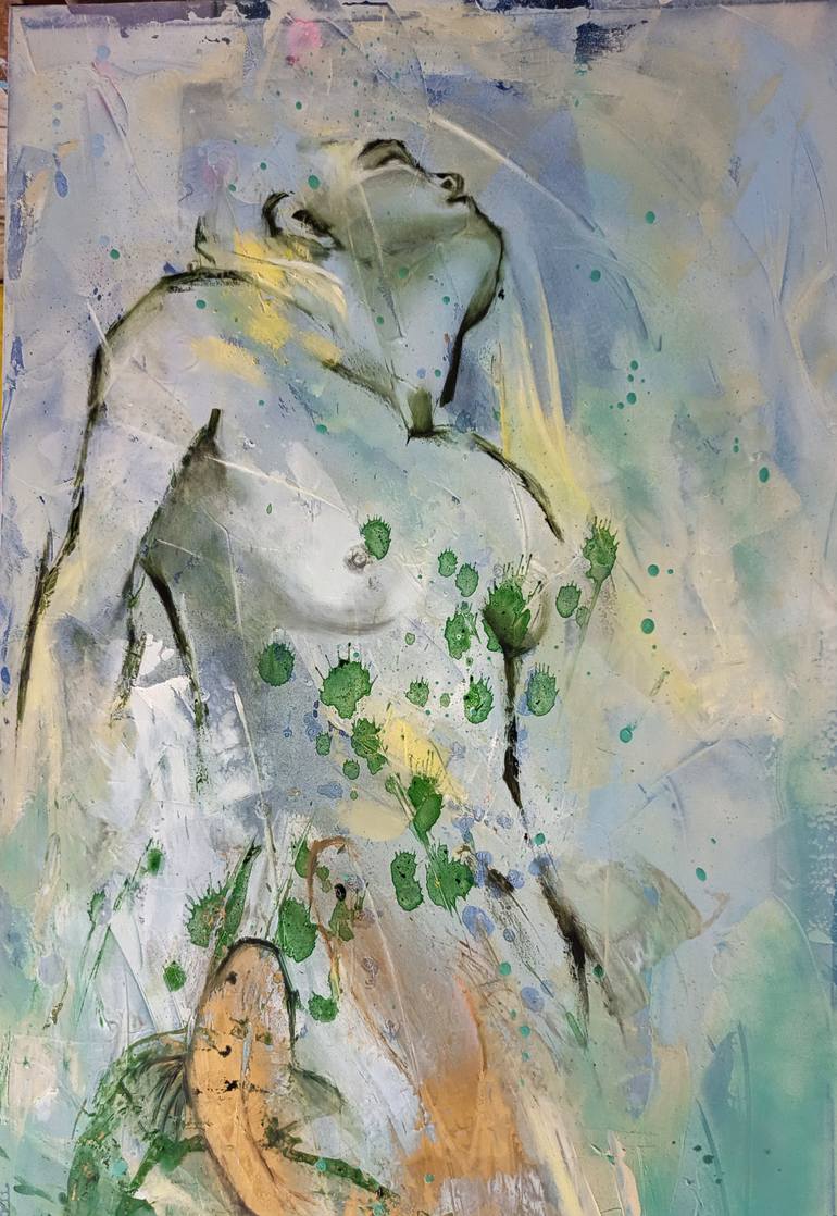 Original Figurative Fantasy Painting by Laura Tietjens