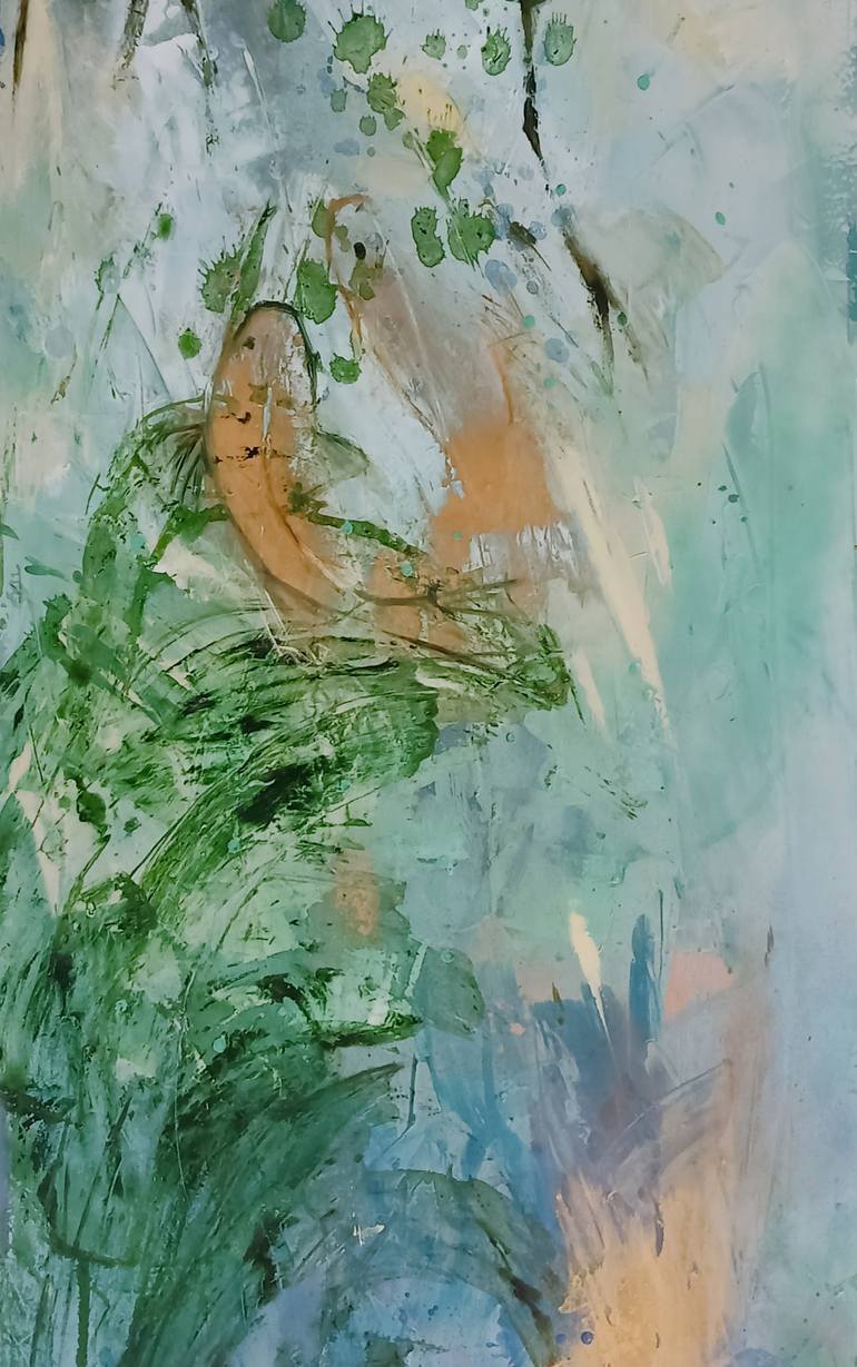 Original Figurative Fantasy Painting by Laura Tietjens