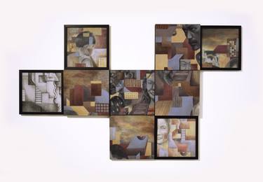 Print of Cubism Culture Paintings by Meng Salazar