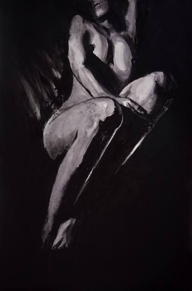 Print of Expressionism Nude Paintings by Meng Salazar