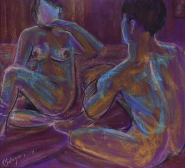 Print of Nude Paintings by Meng Salazar