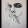 Subtle drawing with pencil and pastel on paper. Figurative art, woman's face, girl's portrait.
Title: "Portrait IX"
16"x20"/40.5cm x 51cm
unframed