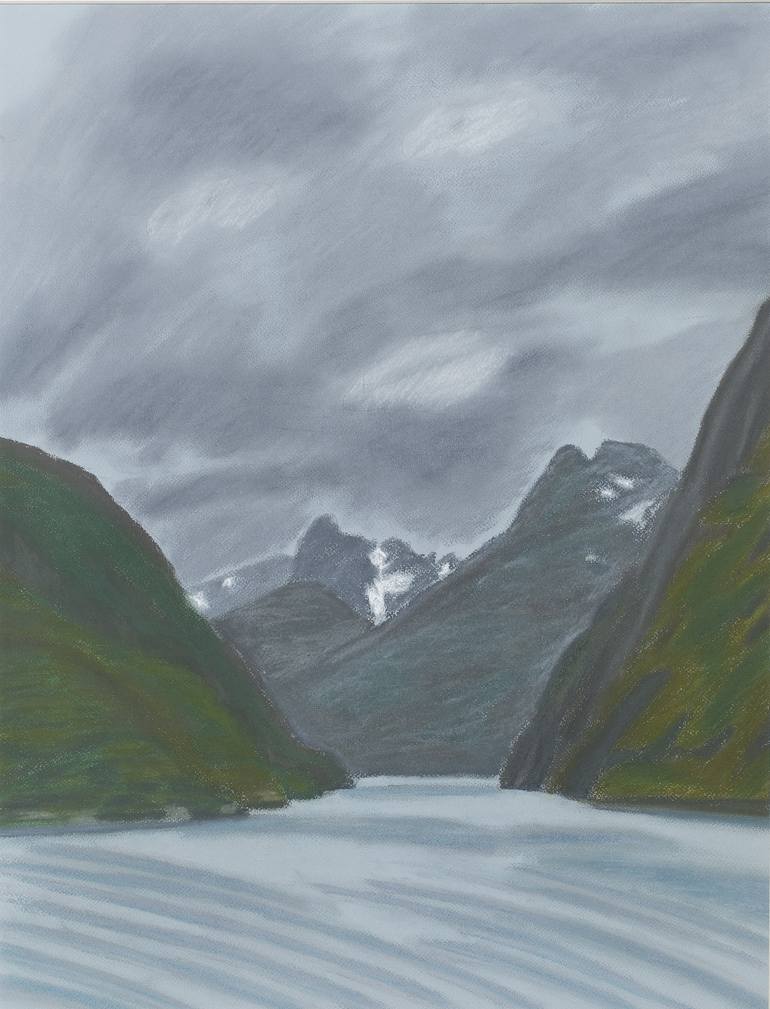 Lofoten islands 3 Drawing by Denis Oding | Saatchi Art