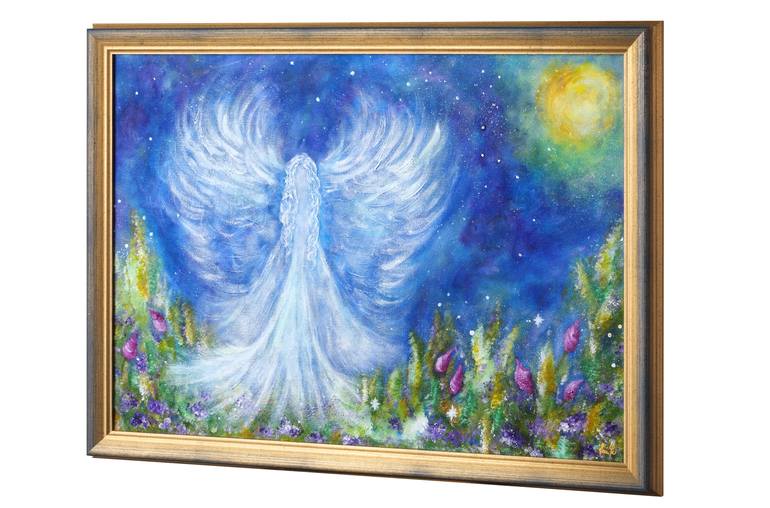 Original Figurative Religious Painting by Michaela Sebestova