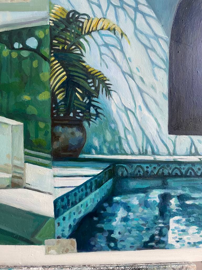 Original Contemporary Architecture Painting by Jay Yeomans