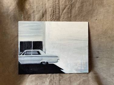 Original Fine Art Automobile Paintings by jay yeomans