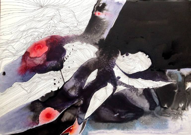 Original Abstract Paintings by Anna Salzmann
