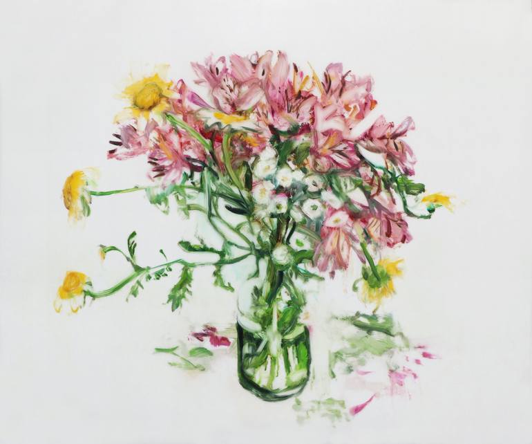 Original Contemporary Floral Paintings by Maria Kazanskaya