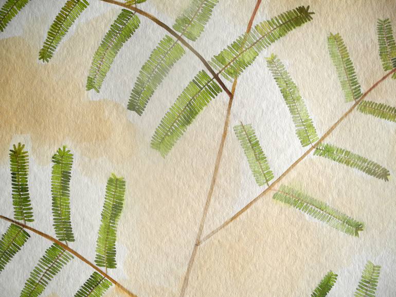 Original Figurative Botanic Drawing by Irene Singer