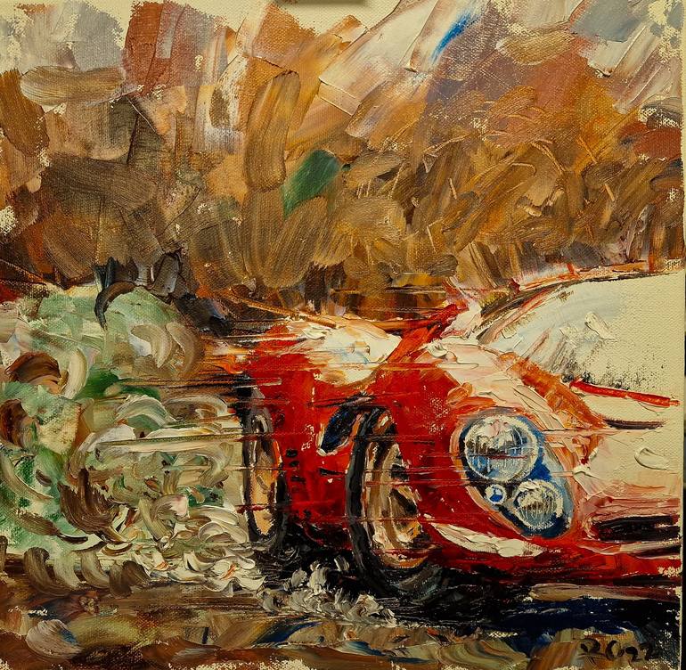 FERRARI P330 p4 Painting by roman chvedov | Saatchi Art