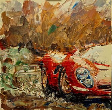 Original Car Paintings by roman chvedov