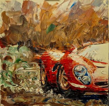 Original Fine Art Car Paintings by roman chvedov