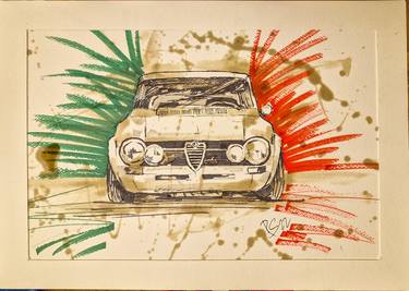 Original Modern Car Paintings by roman chvedov