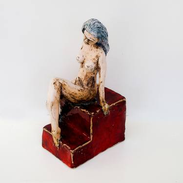 Blue Hair Nude (red plinth collection) thumb