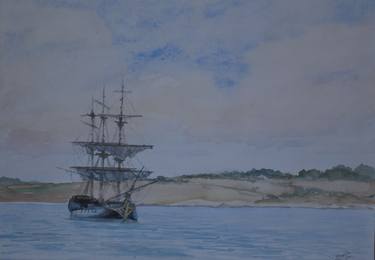 Original Sailboat Paintings by Oleg Annenkov