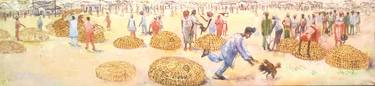 Original People Paintings by Olusola David Ayibiowu