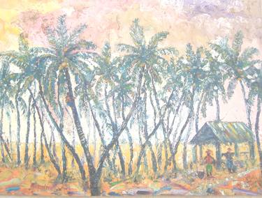 Original Tree Paintings by Olusola David Ayibiowu