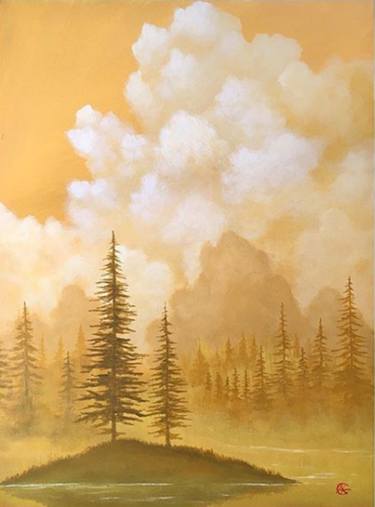 Original Landscape Painting by Adam Claybourne