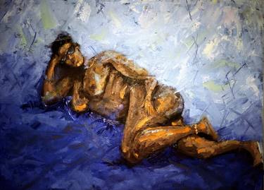 Original Nude Paintings by CLINTON NDUBUISI