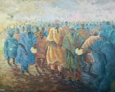 Original Culture Paintings by CLINTON NDUBUISI