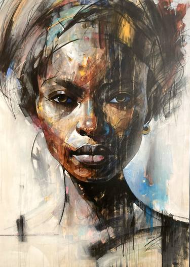 Original Portrait Paintings by Ozan Virgule