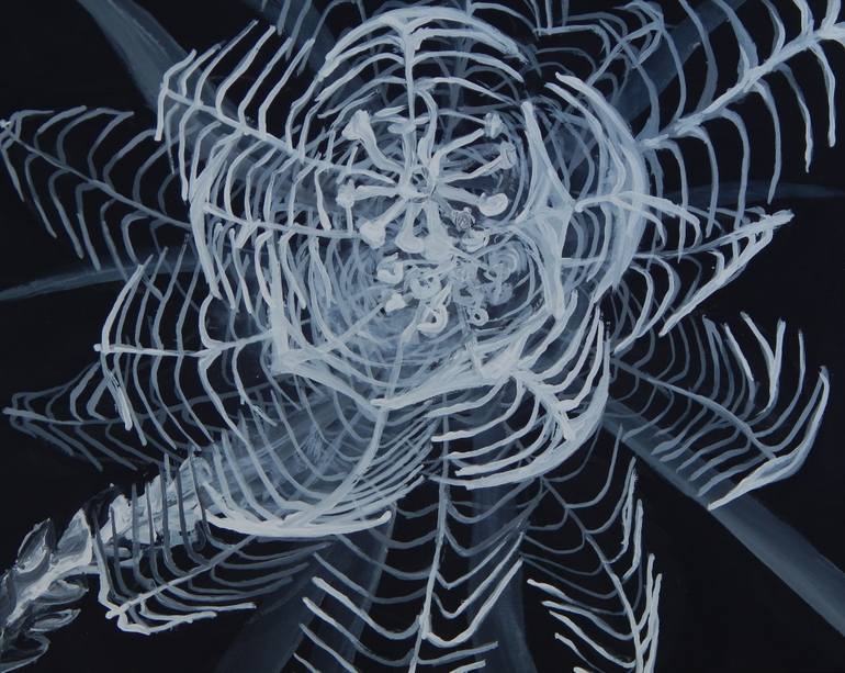 Flowers of Life and Death 100x70 4\4 Painting by Aleksandar Dimitrijevic Saatchi Art