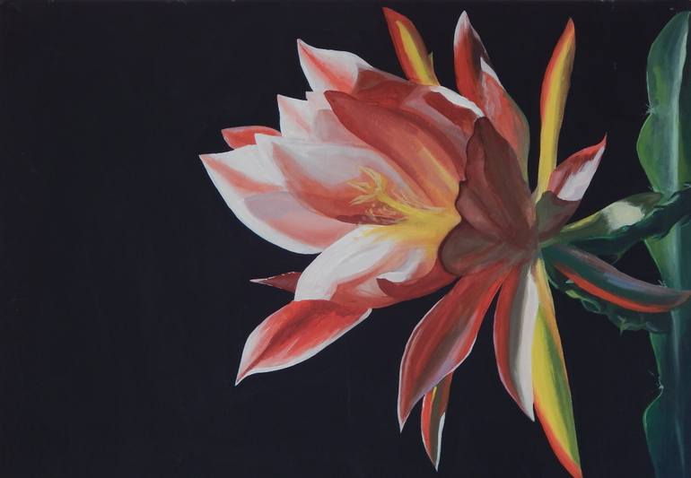 Flowers of Life and Death 100x70 4\4 Painting by Aleksandar Dimitrijevic Saatchi Art