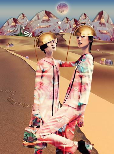 Print of Conceptual Fashion Mixed Media by Sonja van Duelmen