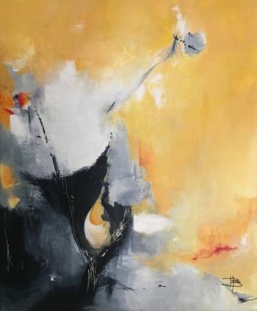 Original Abstract Paintings by Véronique Barek-Deligny