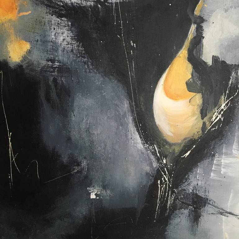 Original Abstract Painting by Véronique Barek-Deligny