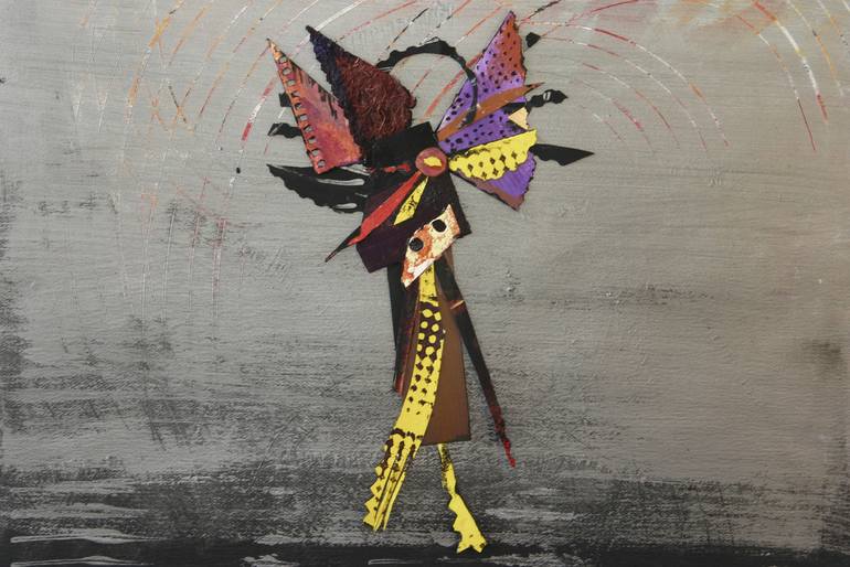Original Conceptual Abstract Collage by Ife Nii Owoo