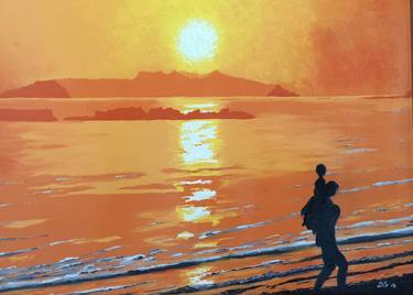 Print of Beach Paintings by Mark Dixon