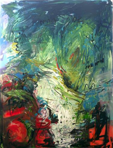 Original Abstract Expressionism Abstract Paintings by Alexandr Klemens