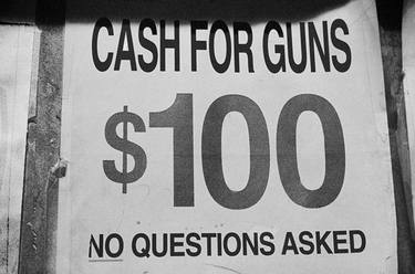 Cash for Guns, 2013, New York - Limited Edition of 20 thumb