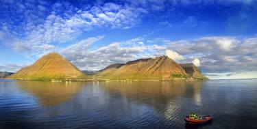 Icelandic landscape with tugboat - Limited Edition 1 of 25 thumb