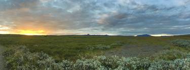 Panorama Icelandic sunset - Limited Edition 1 of 10 thumb