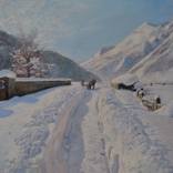 Snowy Road by Alexander Wotan
