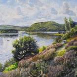 On A River Bank by Alexander Wotan