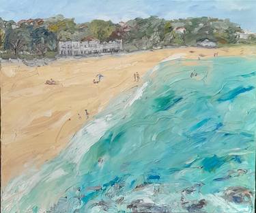 Print of Beach Paintings by Liz H Lovell