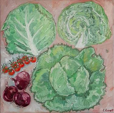 Print of Impressionism Food Paintings by Liz H Lovell