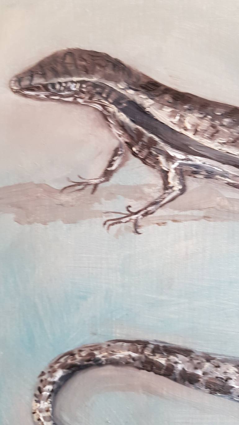Original Impressionism Animal Painting by Liz H Lovell