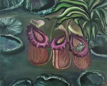 Print of Impressionism Botanic Paintings by Liz H Lovell