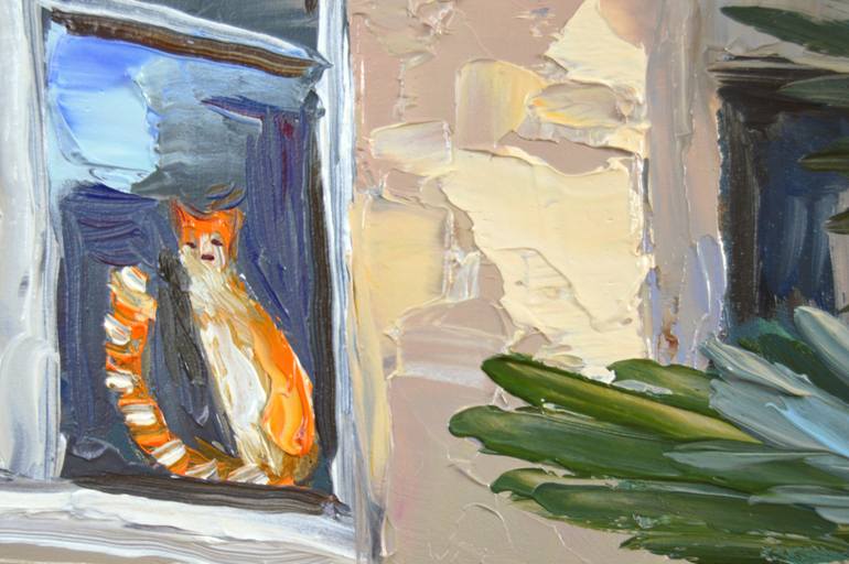 Original Impressionism Cities Painting by Viktoriia Slavinska