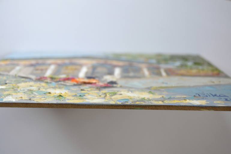 Original Impressionism Cities Painting by Viktoriia Slavinska