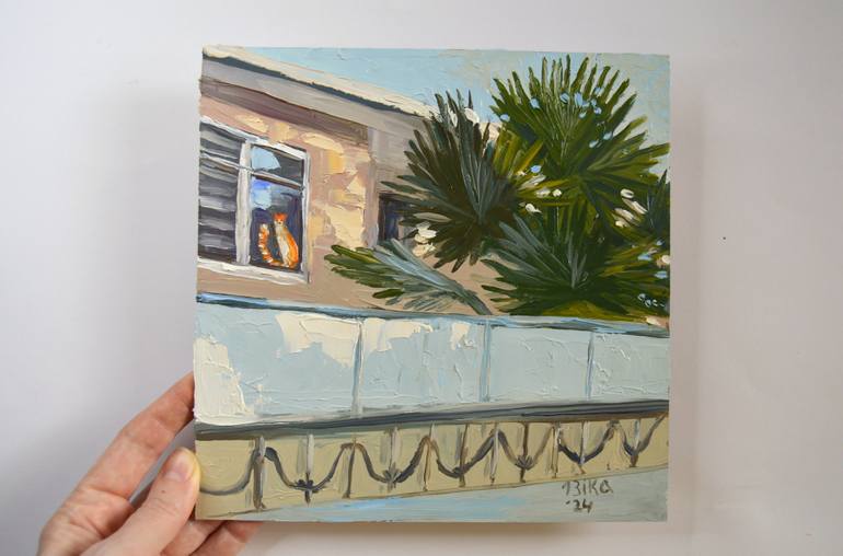 Original Impressionism Cities Painting by Viktoriia Slavinska