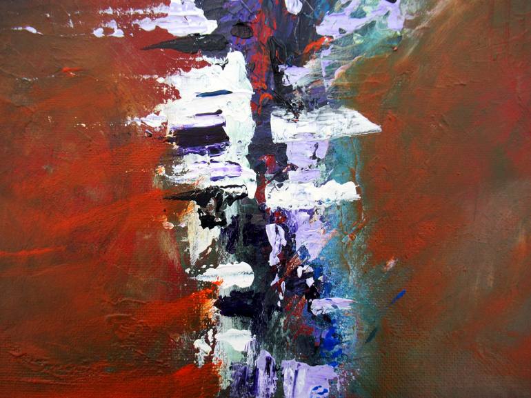 Original Abstract Expressionism Abstract Painting by Rick O'Brien