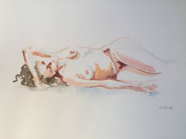 Original Figurative Body Paintings by B Russell Melzer