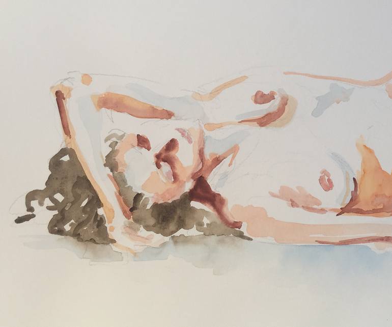Original Figurative Body Painting by B Russell Melzer